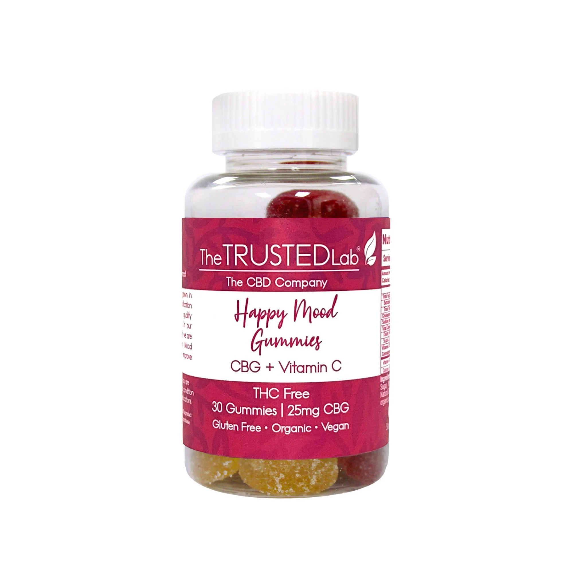 Happy Mood CBG Gummy (750 mg) | The Trusted Lab
