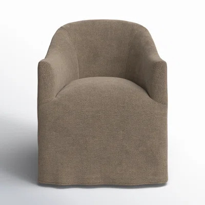 Galinda Upholstered Arm Chair in Beige | Wayfair North America