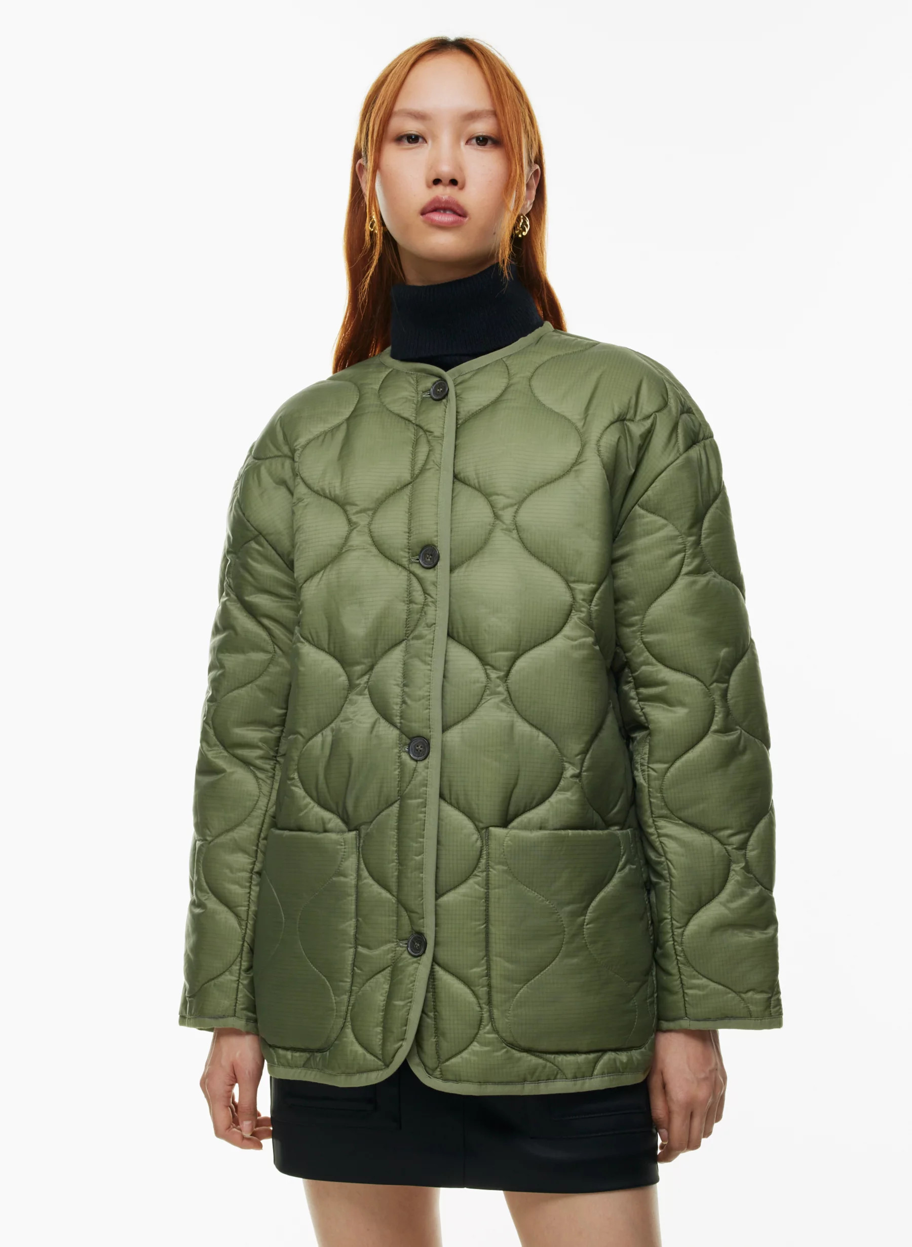 EVERGREEN QUILTED JACKET | Aritzia