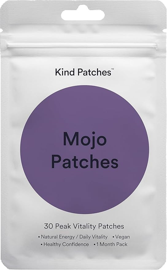 Kind Patches Mojo Patches with Tongkat Ali Extract, Zinc Picolinate, Pomegranate Extract, and Bor... | Amazon (US)