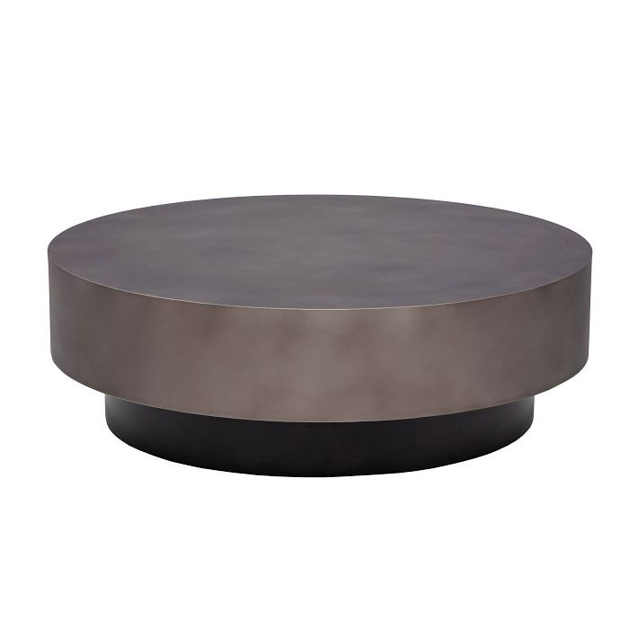 Modern Steel Coffee Table (43.5") | West Elm CA