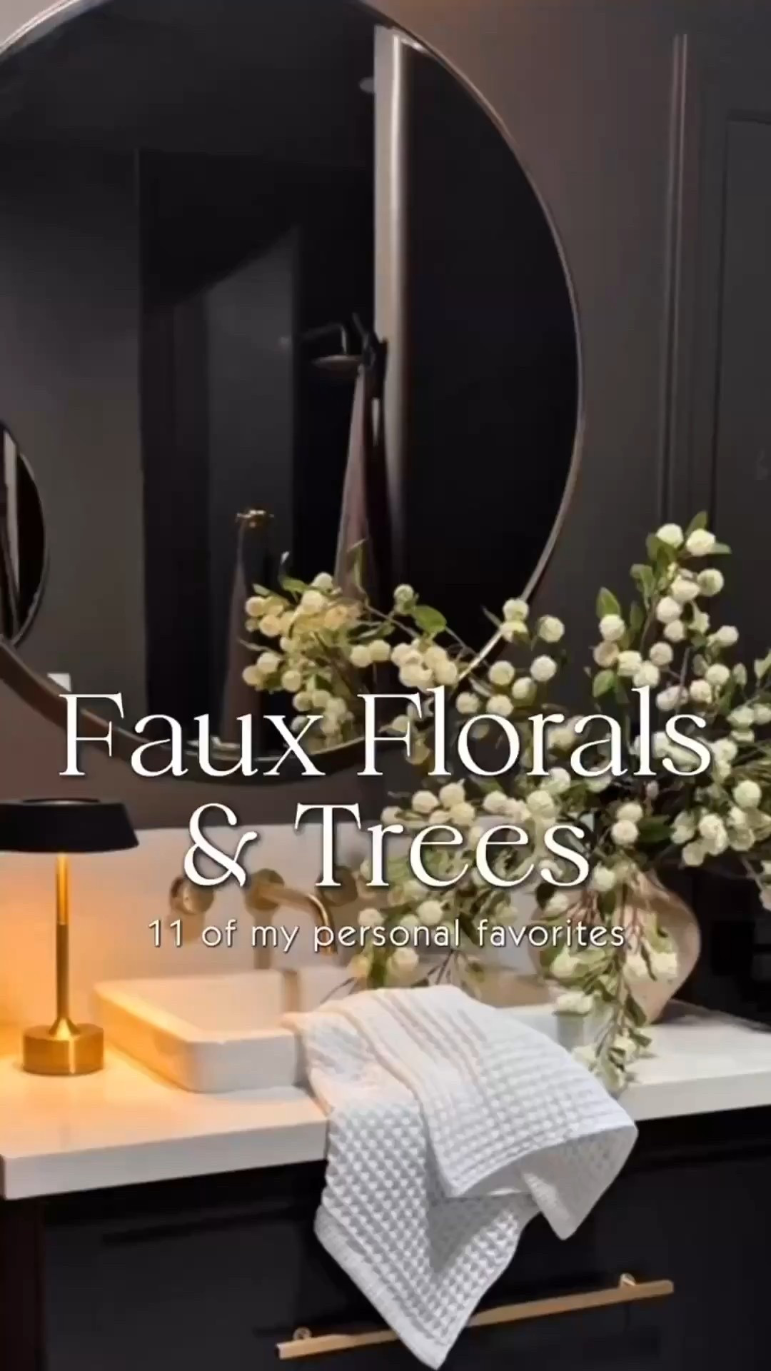 Faux Flowers and trees! I use these all around my home whenever I want to spice up an area. It's perfect, modern, and so easy!

#fauxtree #fauxflowers #fauxstems #interiordesign #moderndecor #interiordesign #moderndesign #moodymoderndecor #styleitup


#LTKHome