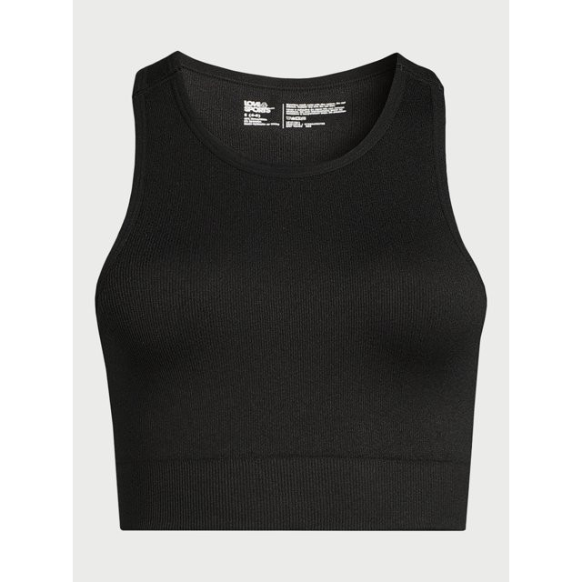 Love & Sports Women’s Seamless High Neck Sports Bra, Sizes XS-XXL | Walmart (US)