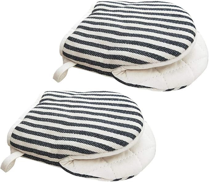 1 Pair Mini Oven Mitts,High Heat Resistant Oven Gloves,Kitchen Short Oven Mit with Hanging Loop f... | Amazon (US)