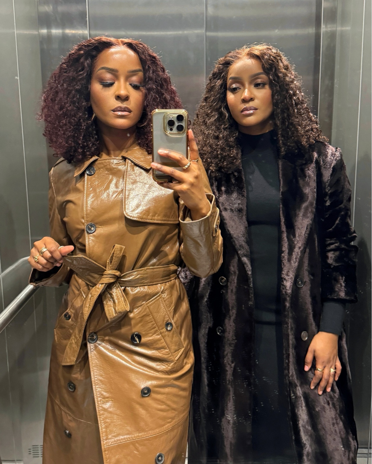 Brown coat
Brown leather coat
Chocolate brown coat
Brown faux leather coat
Faux leather coat

#LTKautumn #LTKuk #LTKcurves