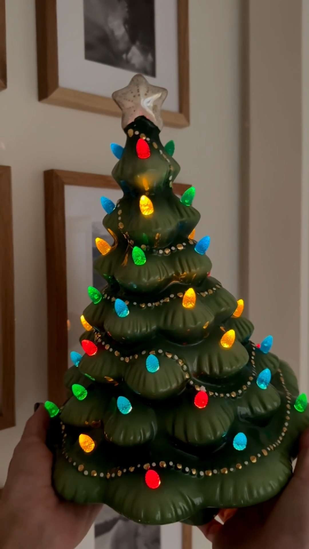 Bring back that nostalgic holiday magic with this vintage-inspired ceramic Christmas tree - just like the one we grew up with 🥹🎄 

Perfect for adding cozy, timeless charm to your holiday decor. I love how it glows softly at night - it feels straight out of a Christmas movie!

✨ Shop my exact ceramic tree + a similar style! 

 #LTKSeasonal #LTKHome #LTKFindsUnder100