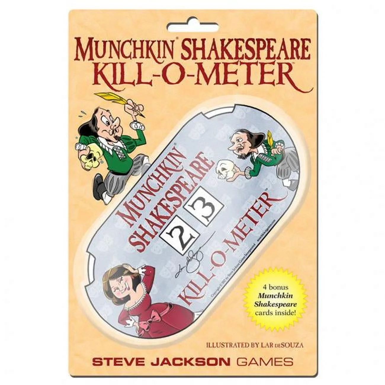 Steve Jackson Games SJG5617 Munchkin Shakespeare Kill-O-Meter Non Collectible Card Games | Walmart (US)