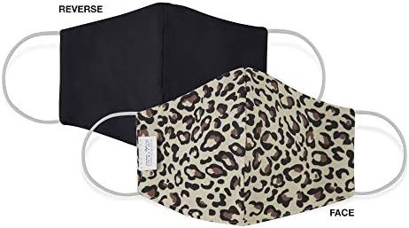 Martex Health Printed Natural Leopard Standard Face Mask with SILVERbac Technology - Single Pack | Amazon (US)