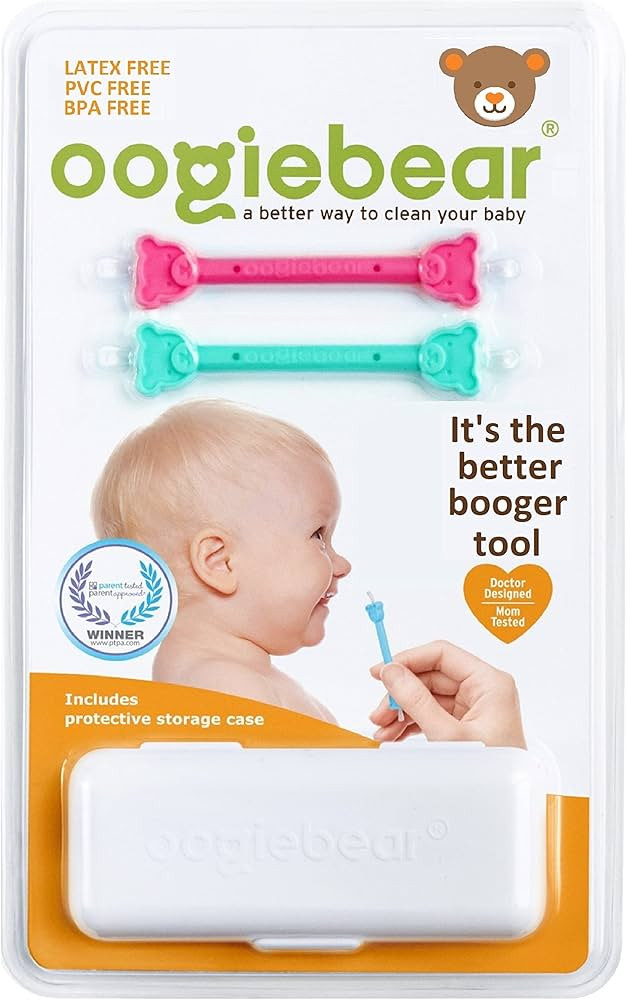 oogiebear - Nose and Ear Gadget. Safe, Easy Nasal Booger and Ear Cleaner for Newborns and Infants... | Amazon (US)