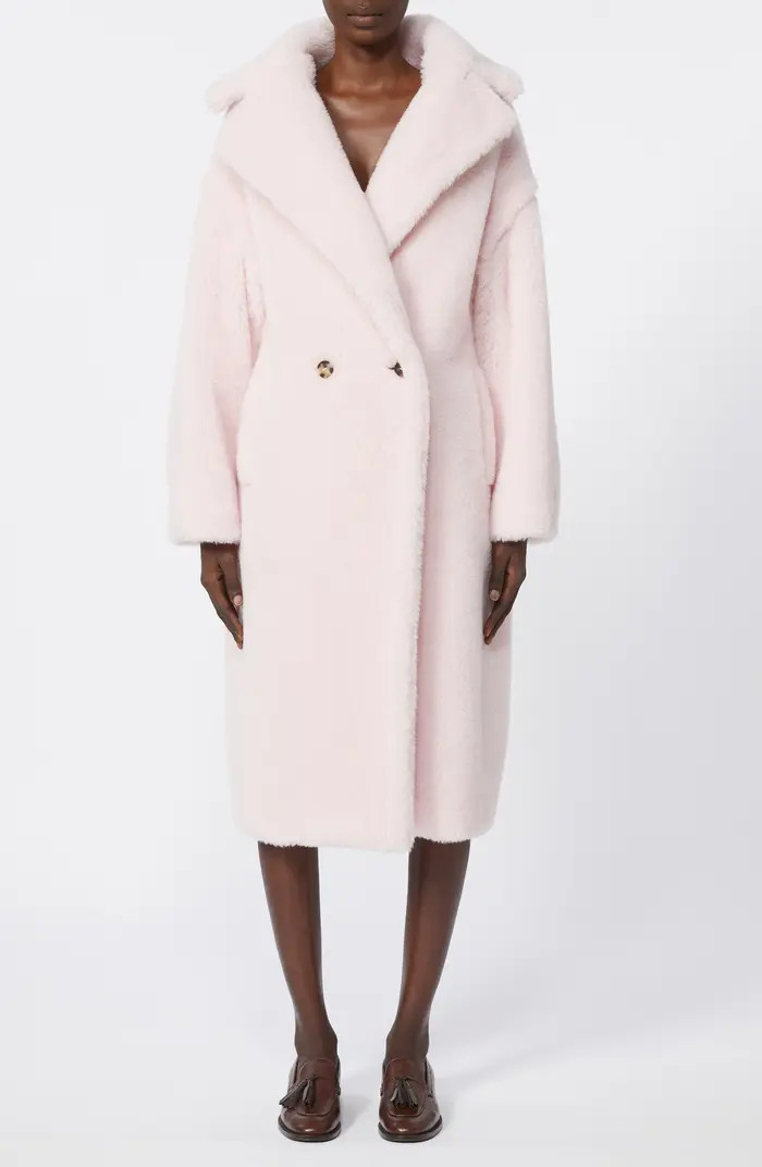 Tedgirl Oversize Double Breasted Alpaca Blend Coat | Nordstrom