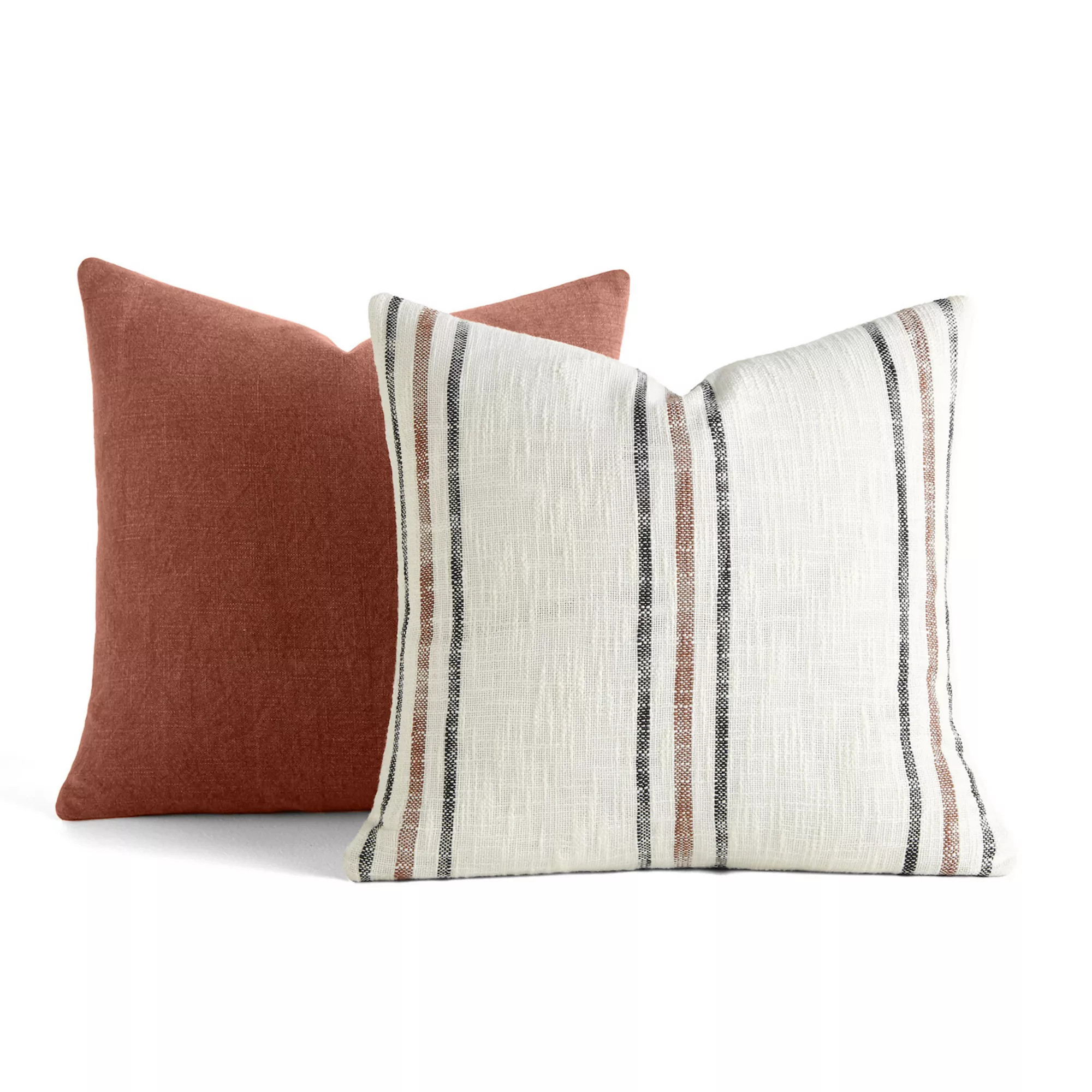 Home Collection 2-Pack Yarn-Dyed Stonewash Decor Throw Pillows | Kohl's