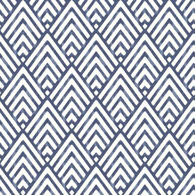 Livebor Arrowhead Deep Blue Peel and Stick Wallpaper 78.7”X 17.7” Blue Wallpaper Wall Decorat... | Amazon (US)