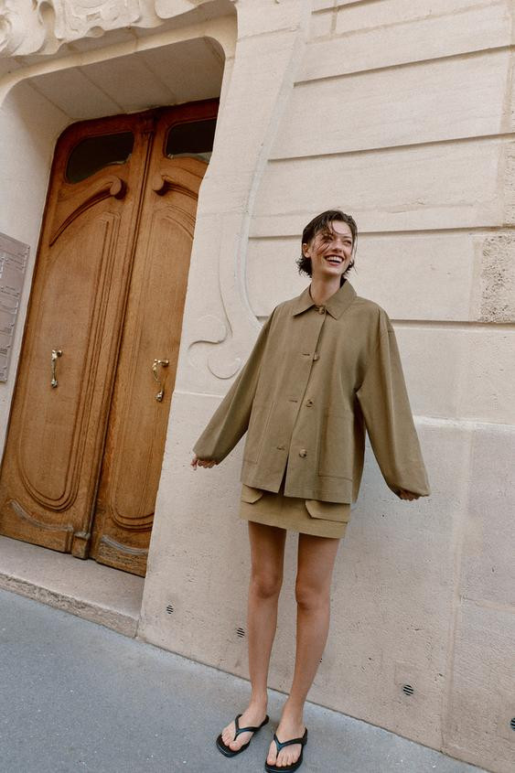 PATCH POCKET JACKET | Zara US