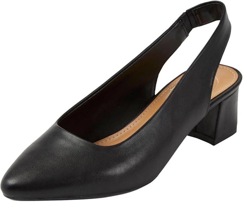 Comfortview Women's Wide Width The MEA Slingback | Amazon (US)