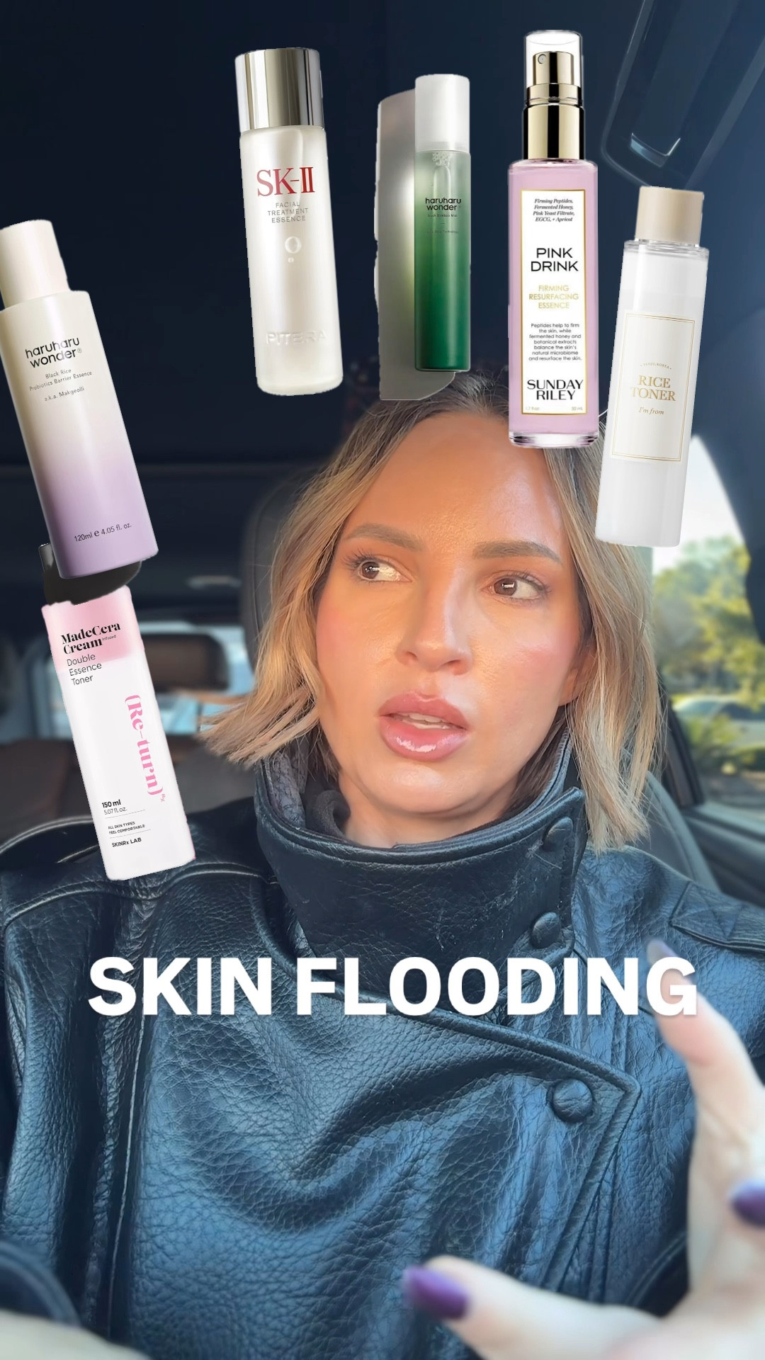 You definitely don’t need all of these products. I just personally love all of them because they all have different benefits. But I realize it’s a lot! So you start with the toners first. You apply them onto your skin wet. I just pour them in my hands and dab on my face. Then you put the essence on. You can use as many or as little as you want. And then you follow up with your Peptides, your eye serum, and your face moisturizer!

#LTKBeauty #LTKFindsUnder50 #LTKOver40