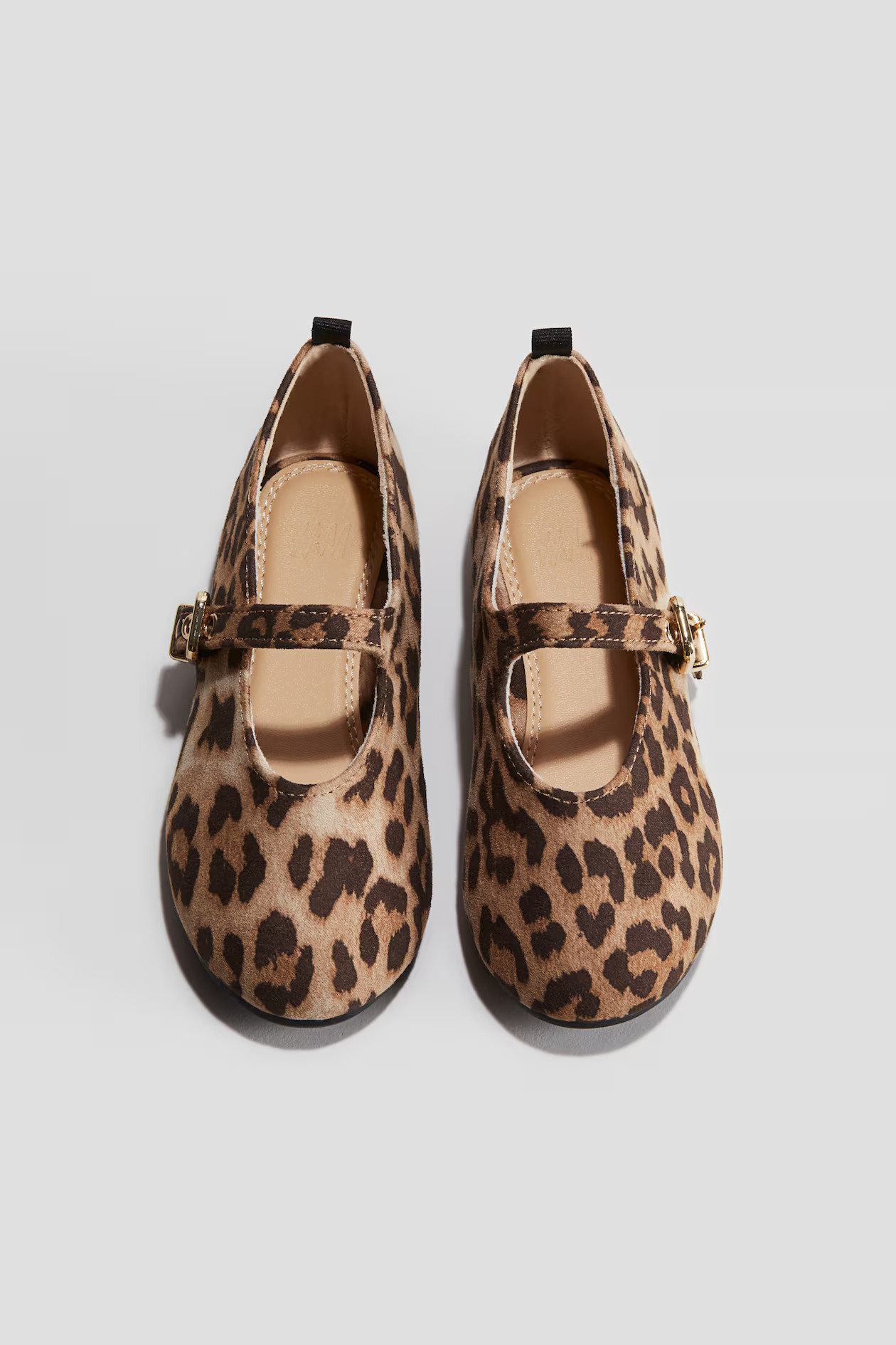 Mary Jane Flats - Beige/leopard print - Kids | H&M US | H&M (US + CA)