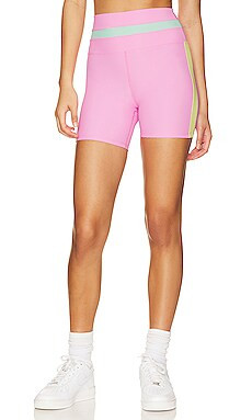 BEACH RIOT Samantha Short in Pastel Macaron Colorblock from Revolve.com | Revolve Clothing (Global)