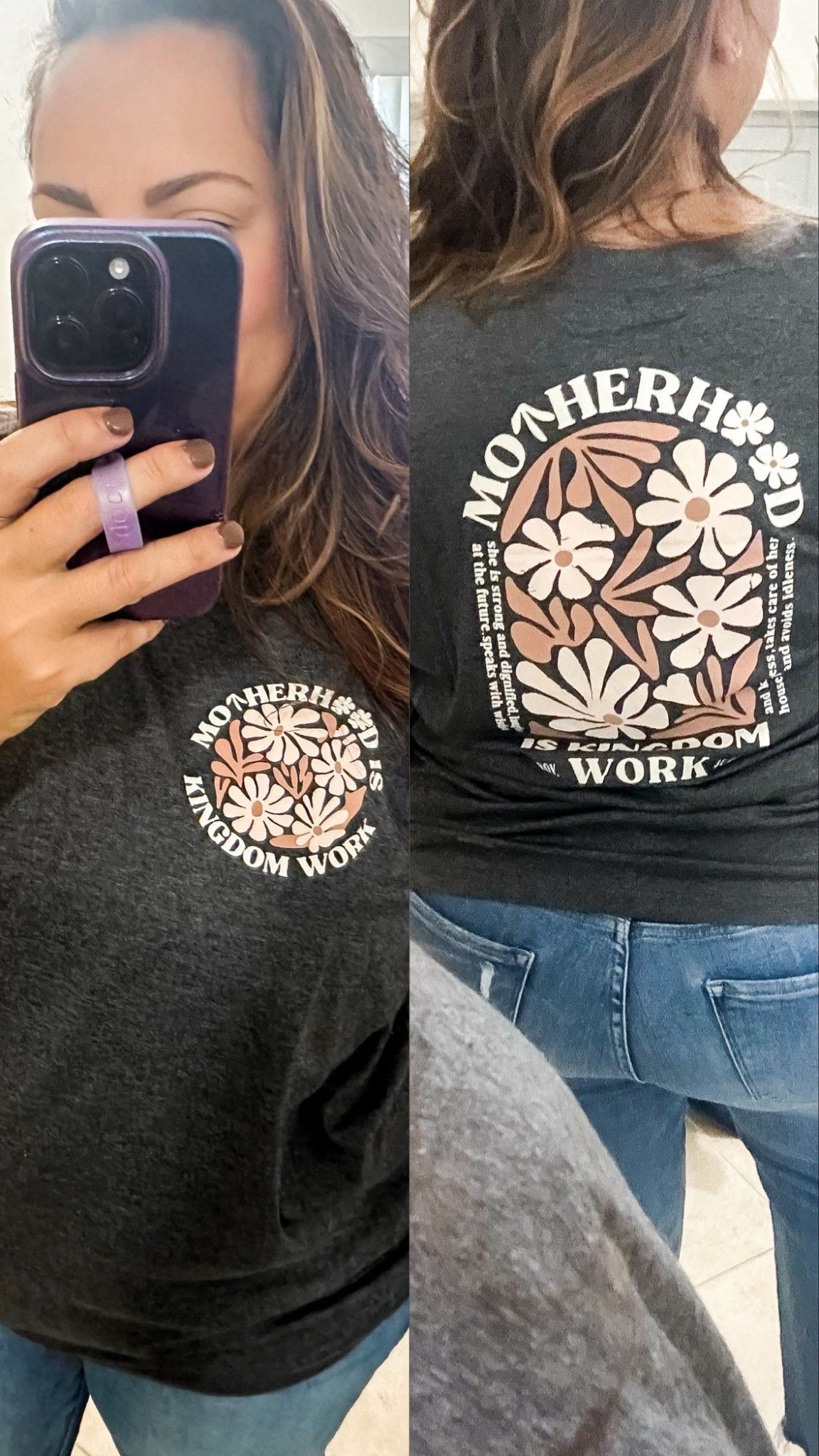 Motherhood is Kingdom work 🌸 available in 6 color options 

#LTKBaby #LTKKids #LTKFamily