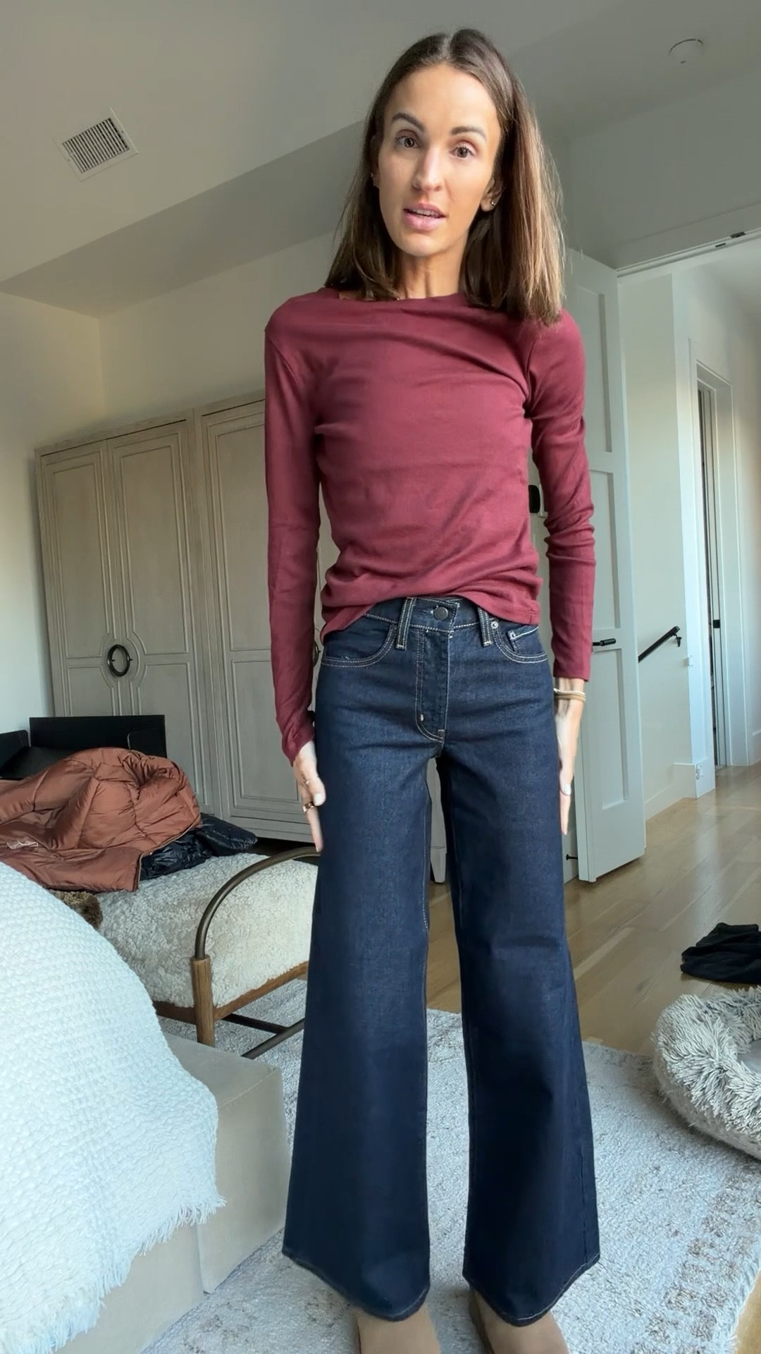 new target faves! 24 in jeans / xs in top