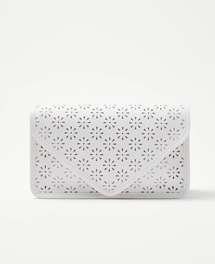 Laser Cut Envelope Clutch | Ann Taylor (US)