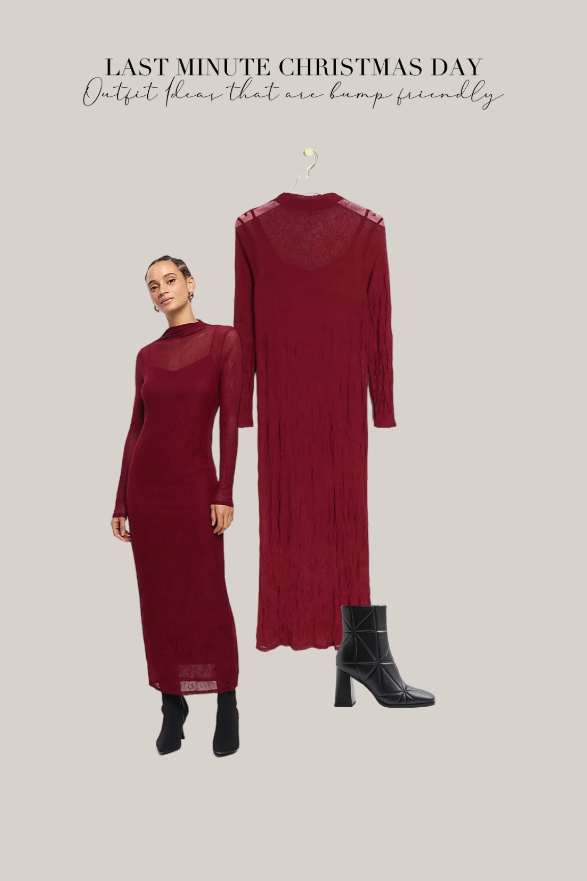 Last minute bump friendly Christmas Day outfits ✨

#LTKeurope #LTKSeasonal #LTKbump