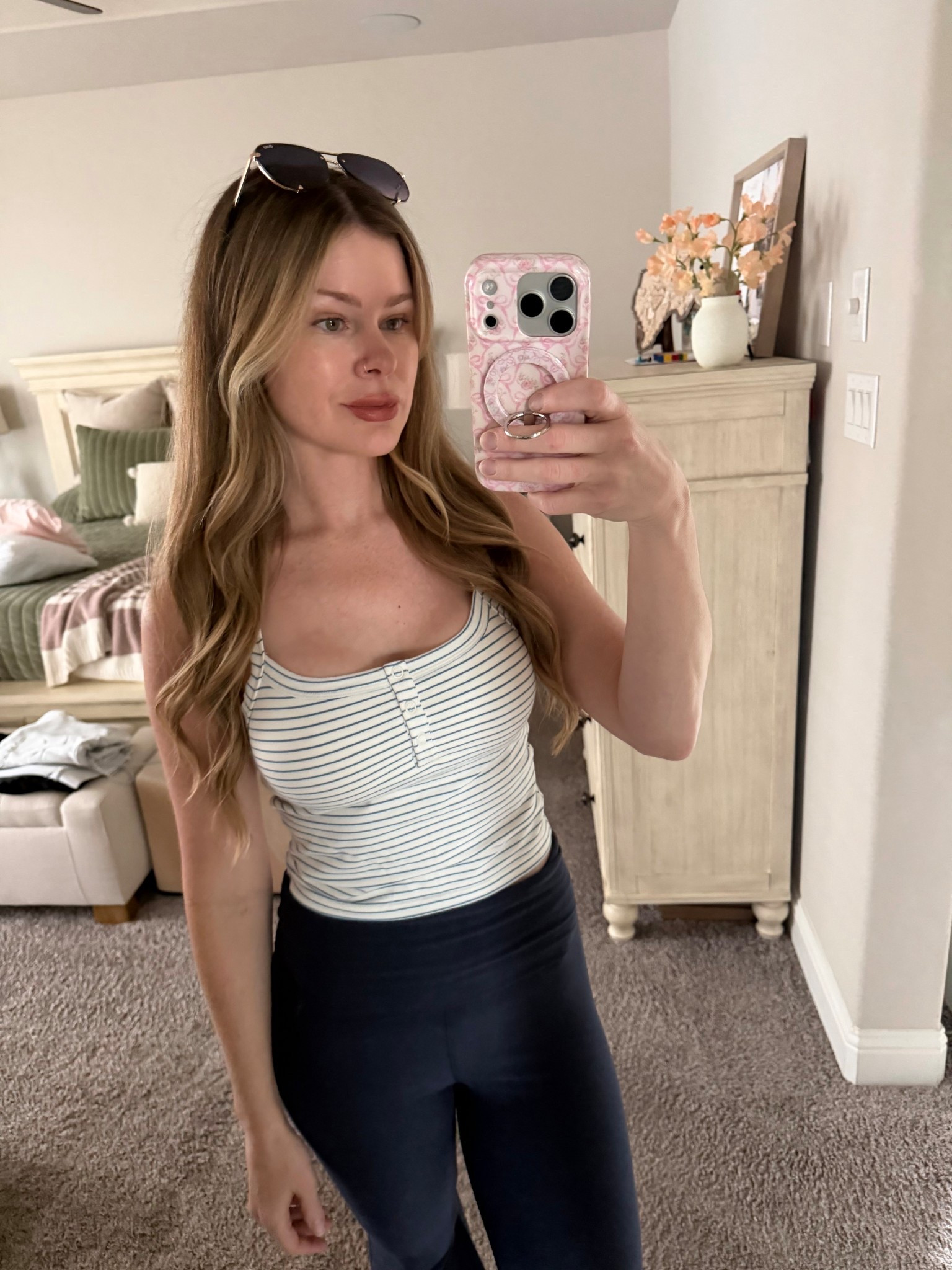 🎯 Target tank - Women's Cotton Balance Cotton Spandex Blend Henley Cropped Support Tank Top - All In Motion (wearing a small) I bought in every color! TTS

#LTKActive #LTKmomlife #LTKootd