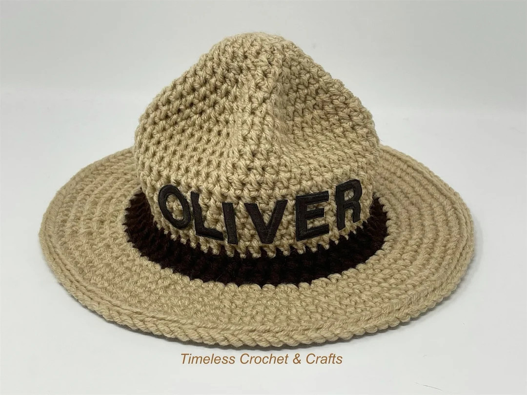 Park Ranger Hat - Park Ranger Costume - Ranger Hat - Ranger Baby - Personalized - State Trooper B... | Etsy (US)