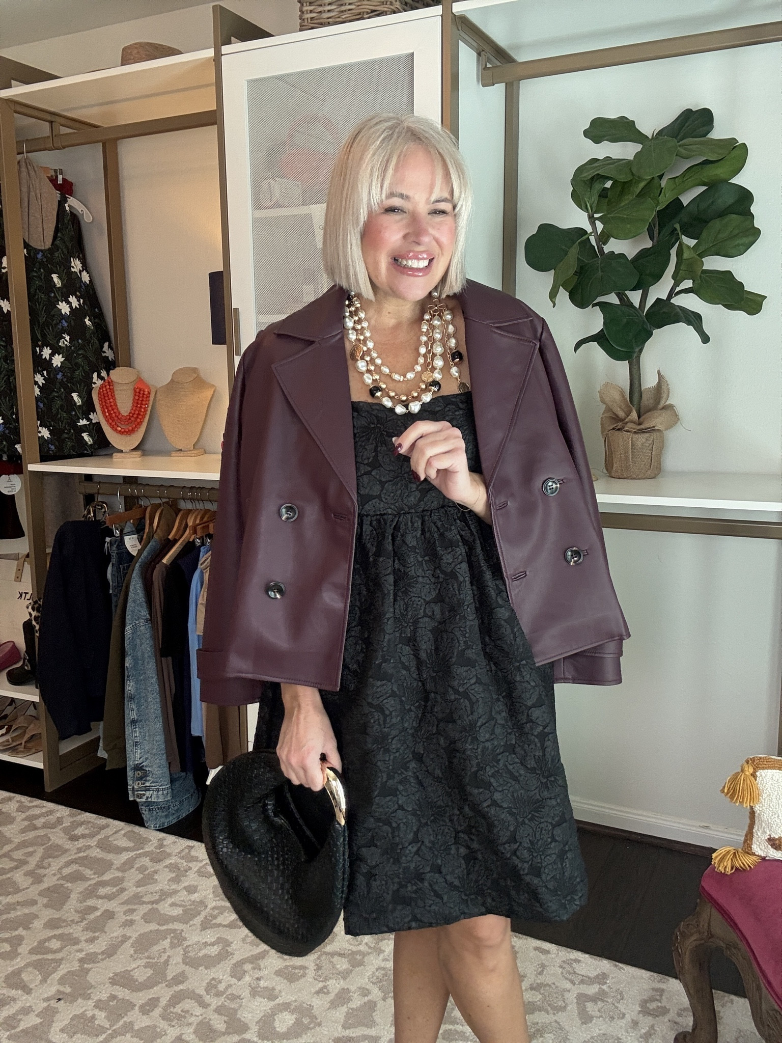 This Walmart tank dress is absolutely stunning. Has pockets fits through to size. I’m wearing a medium. I paired it with this Chico‘s faux, leather trench, cropped coat and Amazon shoes and an Amazon handbag.

#LTKHoliday #LTKFindsUnder100 #LTKFindsUnder50