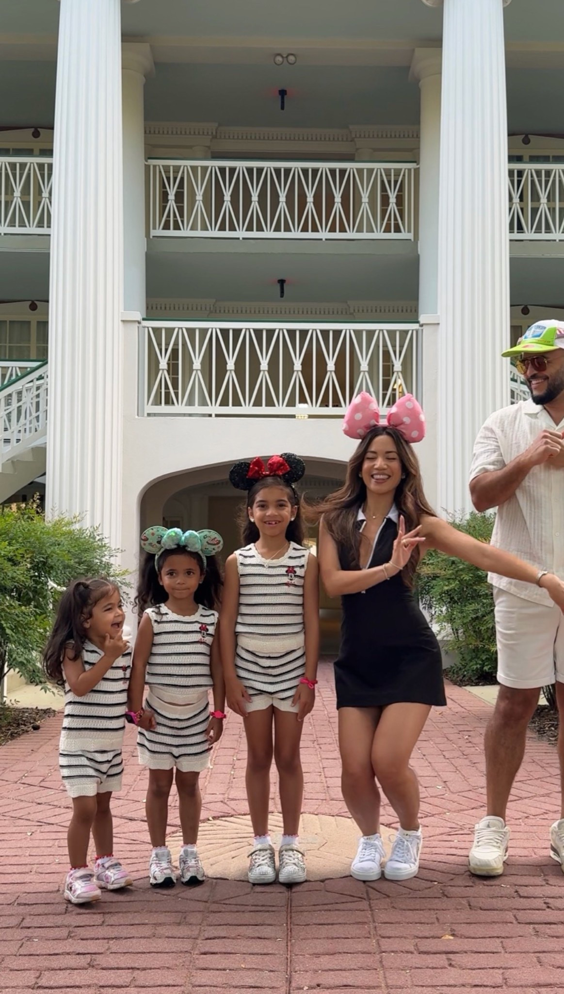 Their cute knit matching striped Minnie sets, $20!! ❤️

#LTKootd