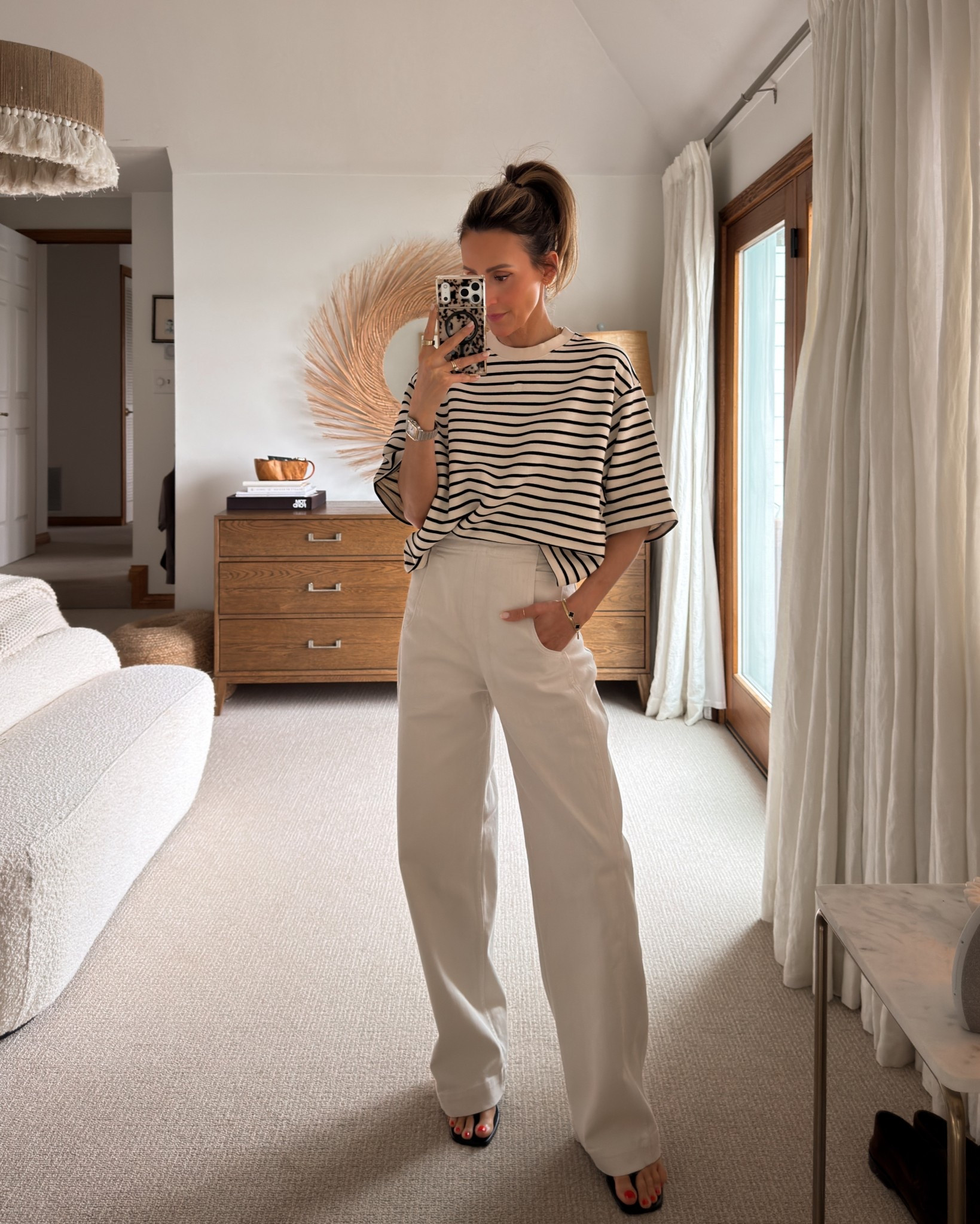 Love this fleece top that is perfect for the transitioning weather, best time to buy this little boyfriend fitted staple
Pants are a cement color with amazing design details, great fit, and good quality wearing tts 
Pants are on sale with code SPRING20

#LTKootd #LTKSeasonal #LTKSaleAlert