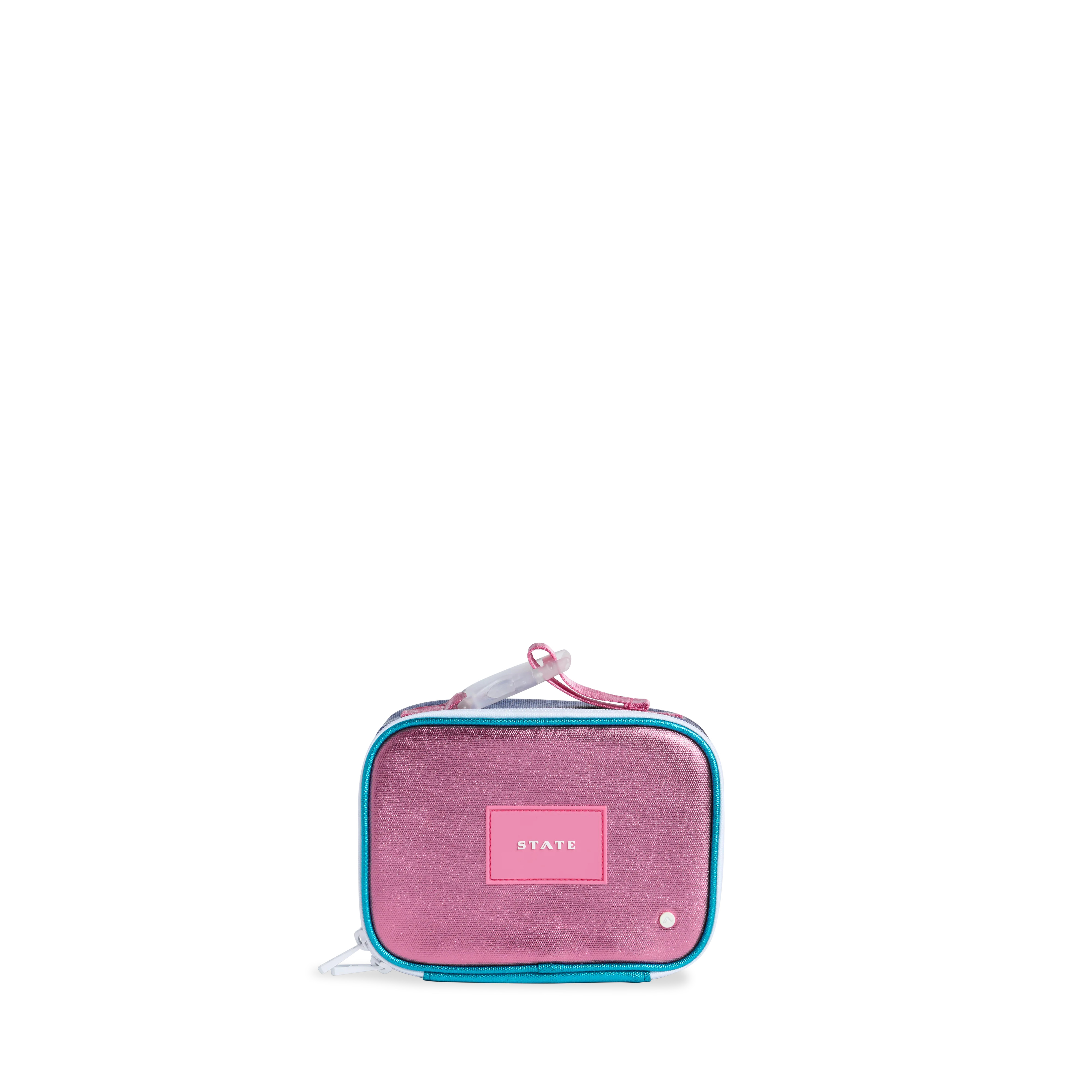 STATE Bags | Mini Rodgers Snack Pack Metallic Purple/Hot Pink | STATE Bags