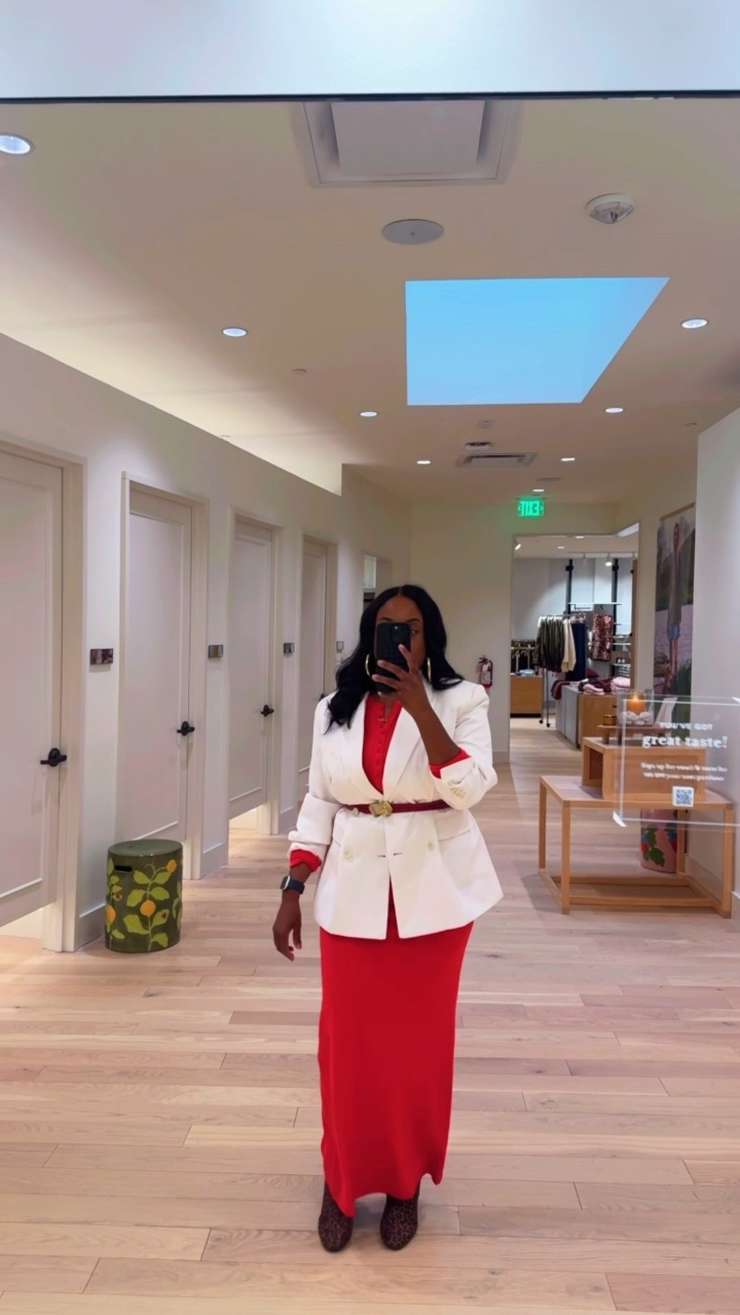 Who says you can’t wear white after Labor Day? Especially if it elevates this red maxi dress 

#LTKPetite #LTKOver40 #LTKootd