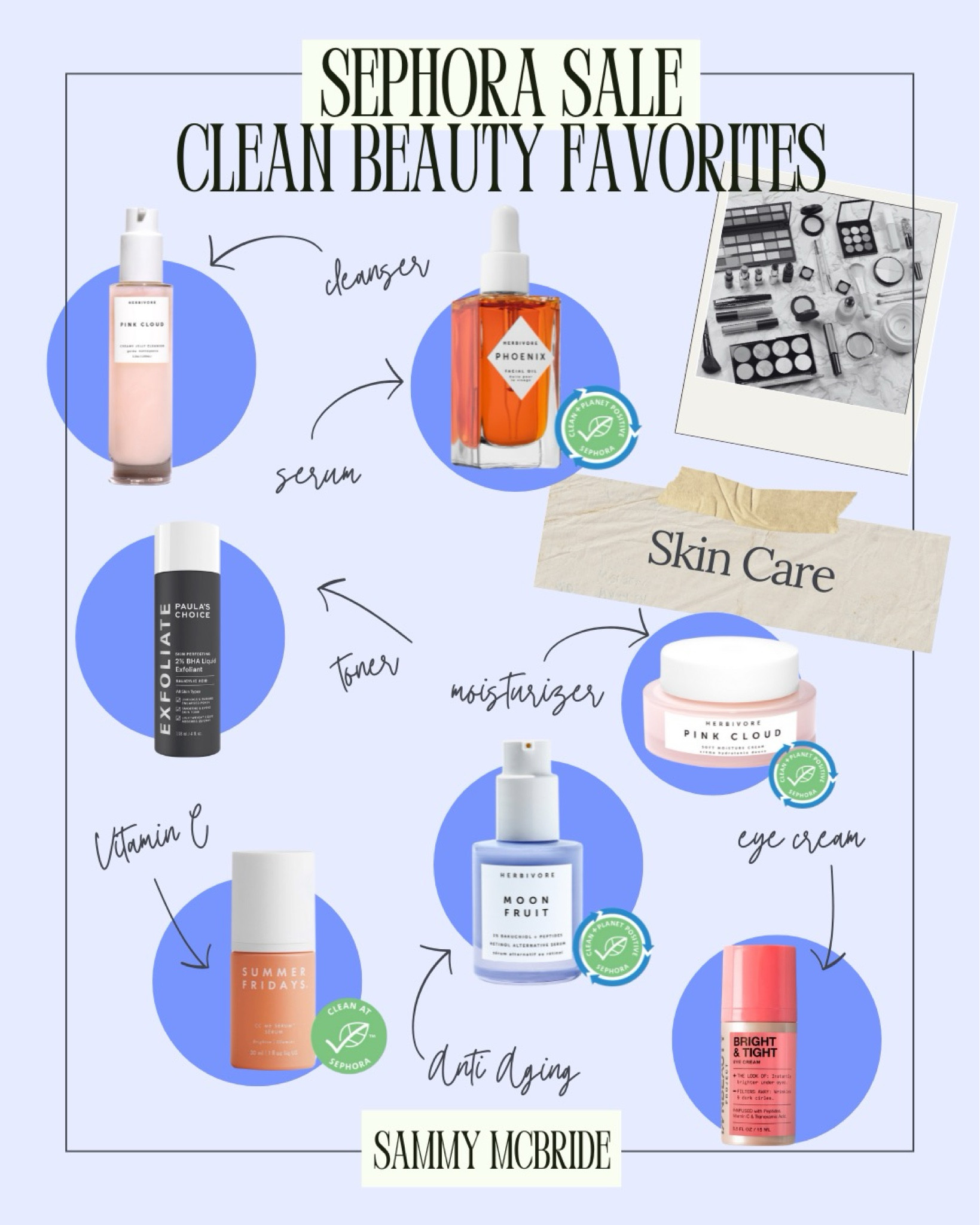 The Spring Sephora Sale is right around the corner! Checkout my skin care favorites! Bonus everything is part of the Clean at Sephora collection!

#LTKBeauty #LTKSeasonal #LTKSaleAlert