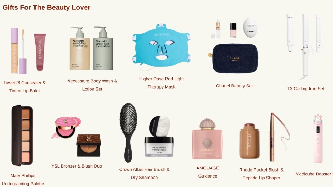 Gifts for the beauty lover! 

#LTKCyberWeek #LTKGiftGuide #LTKHoliday