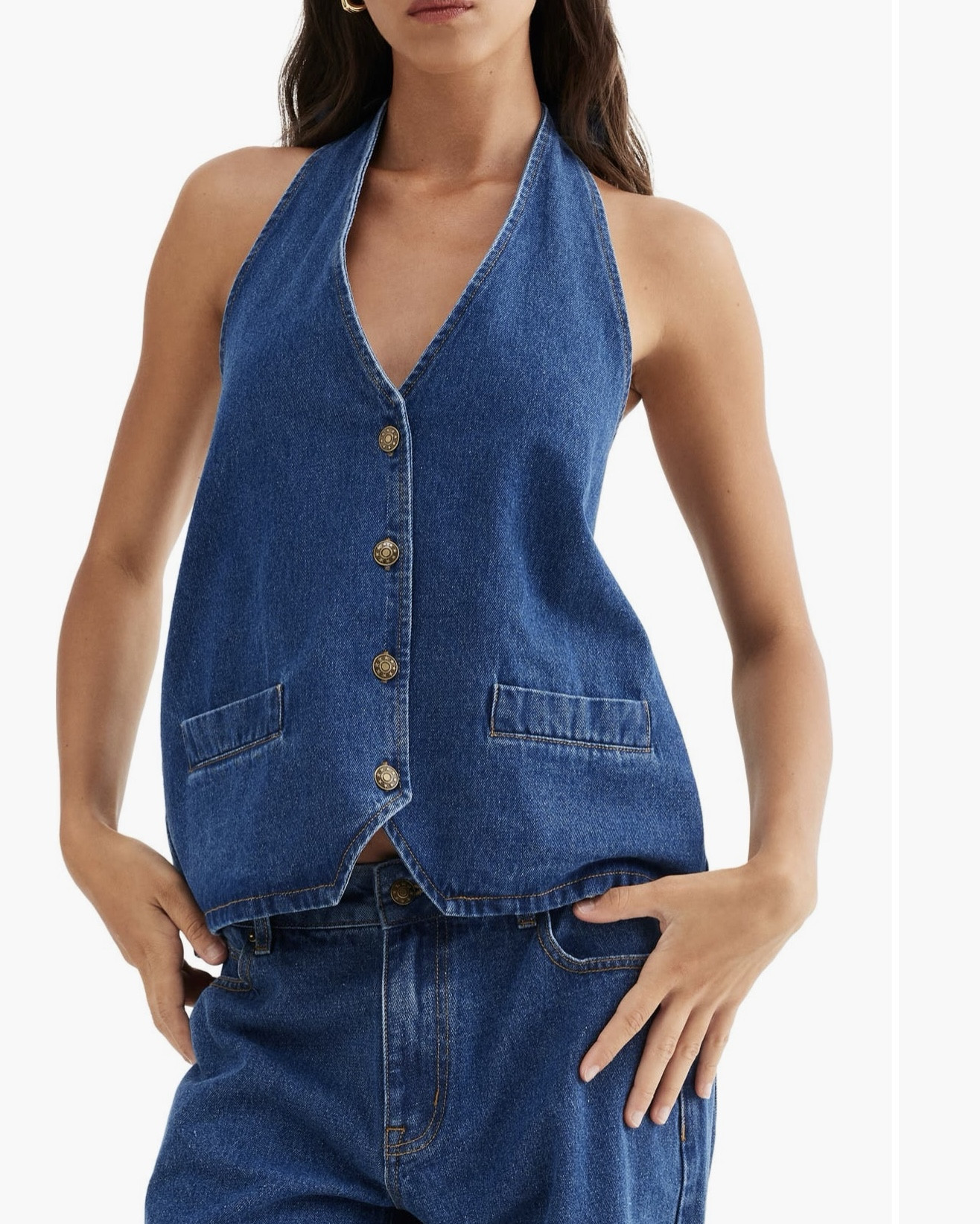 This adorable Jean low back tank is on major sale! 

#denim #denimtops #sale #chic #streetstyle #casualchic

#LTKSaleAlert #LTKBeauty #LTKParties