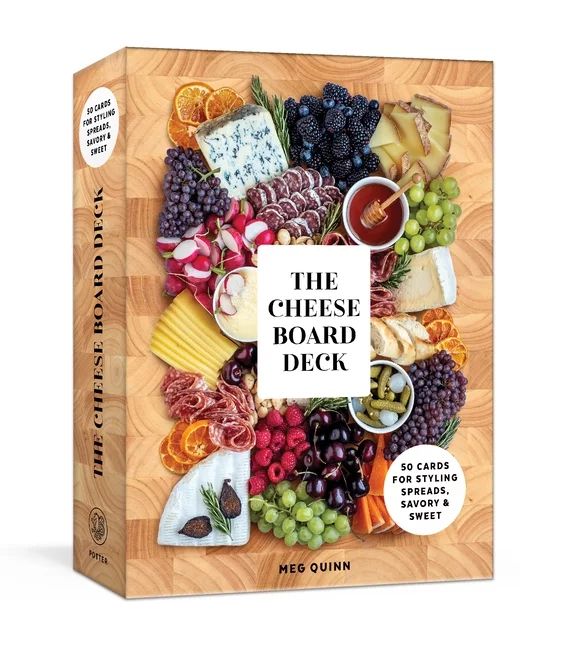 The Cheese Board Deck : 50 Cards for Styling Spreads, Savory and Sweet (Cards) - Walmart.com | Walmart (US)
