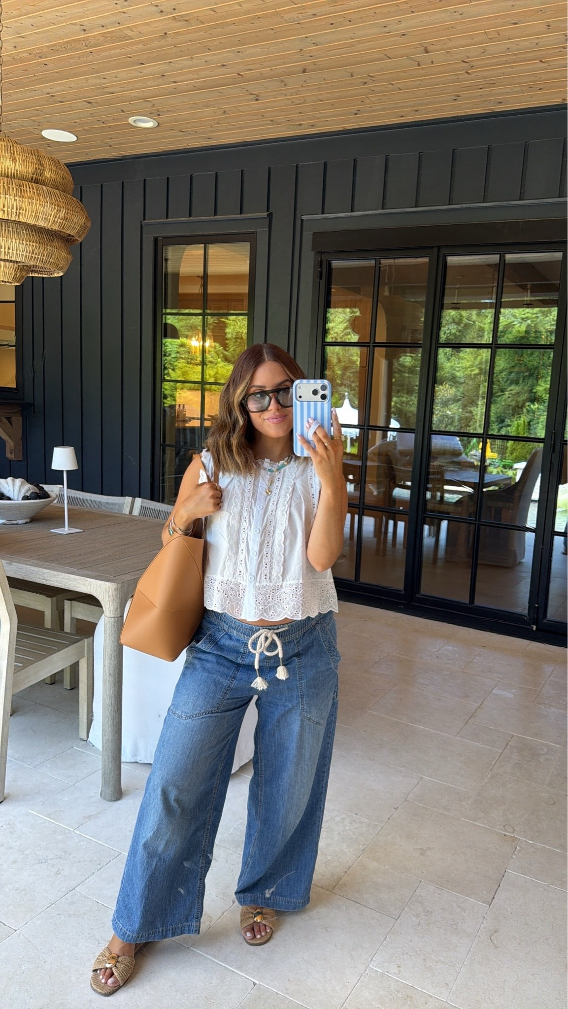 Summer outfit inspo || wearing a small in top & xs in bottoms. Accessories linked as well! 

Women’s summer outfit || summer maternity outfits || bump friendly summer || mom outfits || women’s fashion || summer ootd

#LTKootd #LTKBump #LTKPetite
