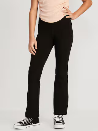 High-Waisted PowerChill Crossover Flared Leggings for Girls | Old Navy (US)