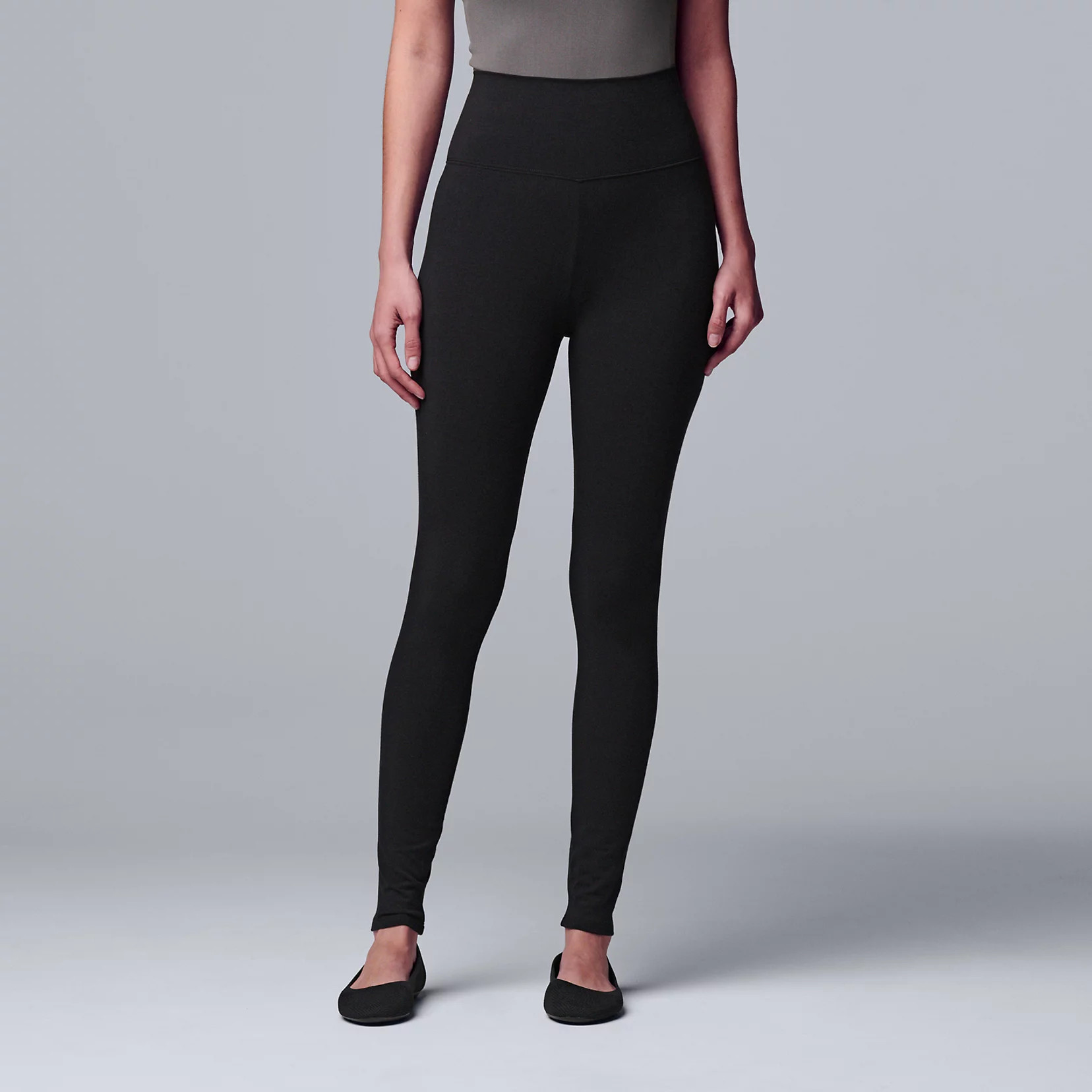 Simply Vera Vera Wang Live-In High Rise Legging | Kohls | Kohl's