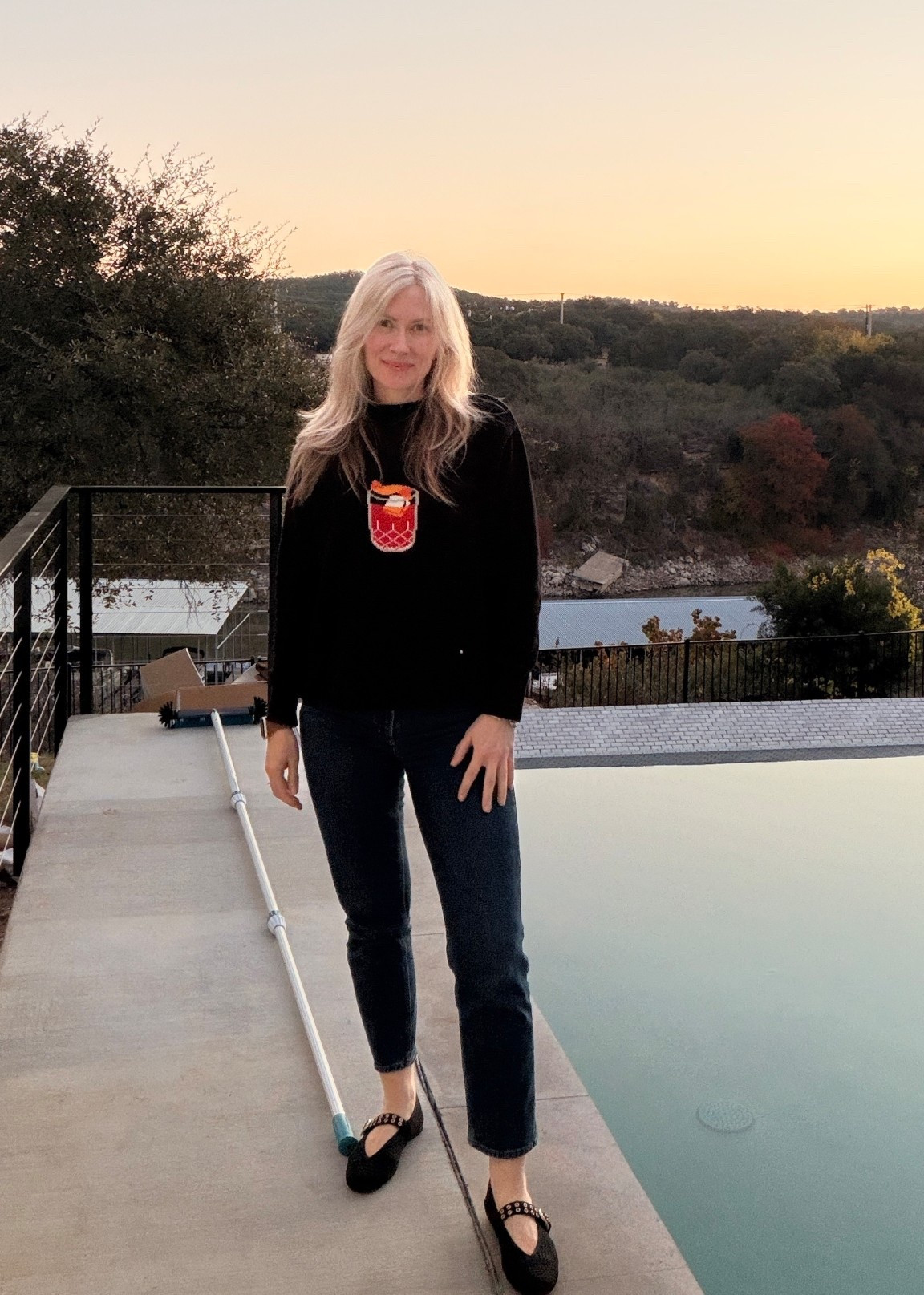 Don’t tempt me with a stove pipe Jean and a Negroni sweater. 🥃  My Rothy’s are on super sale right now! 

#LTKootd #LTKSeasonal #LTKHoliday