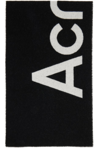 Black & White Toronty Scarf | SSENSE