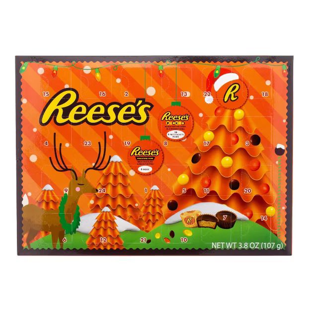 Reese's Lovers Holiday Advent Calendar - 3.8oz | Target