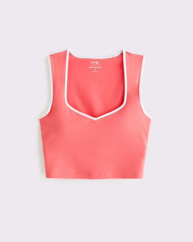 Abercrombie & Fitch Women's YPB studioFLEX Portrait Tank in Flamingo Pink - Size XL | Abercrombie & Fitch (US)