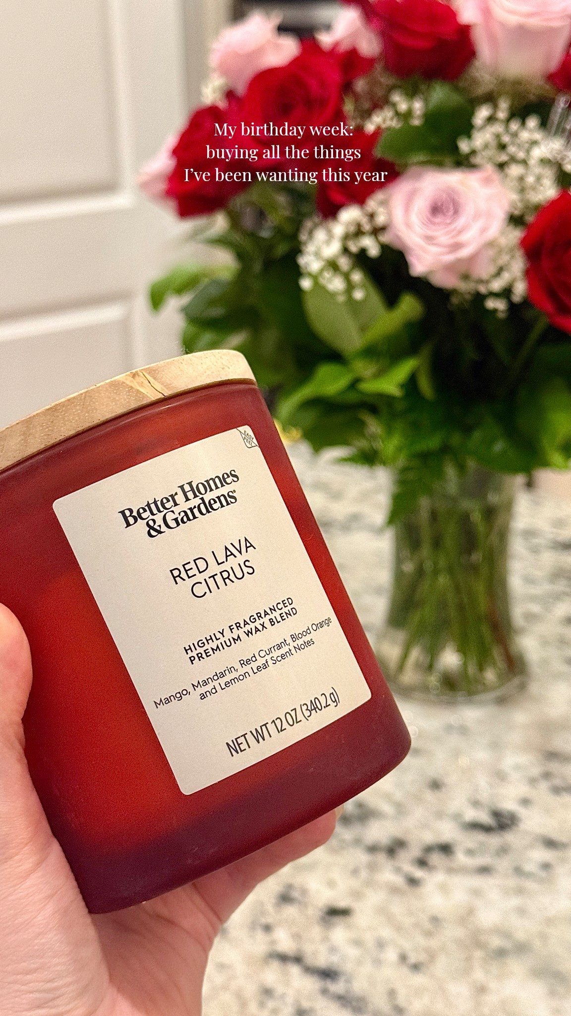 It’s my birthday week and I’m clicking check out on all the items I’ve been eyeing so far this year! 🛍️ Follow for more!

Starting off strong with this Better Homes and Gardens candle from Walmart! So budget friendly, so I don’t know why it sat in my cart for so long. I heard this was very similar to an expensive candle that I love from Anthropologie - to me it’s similar but not the same. I personally wouldn’t consider it a dupe. It is very nice though! Tropical and fresh smelling ✨ 

🔍 walmartfinds, candles, birthday haul, birthday gifts, favorite finds, gift ideas, Mother’s Day gifts 

#LTKdayinmylife #LTKHome #LTKSaleAlert