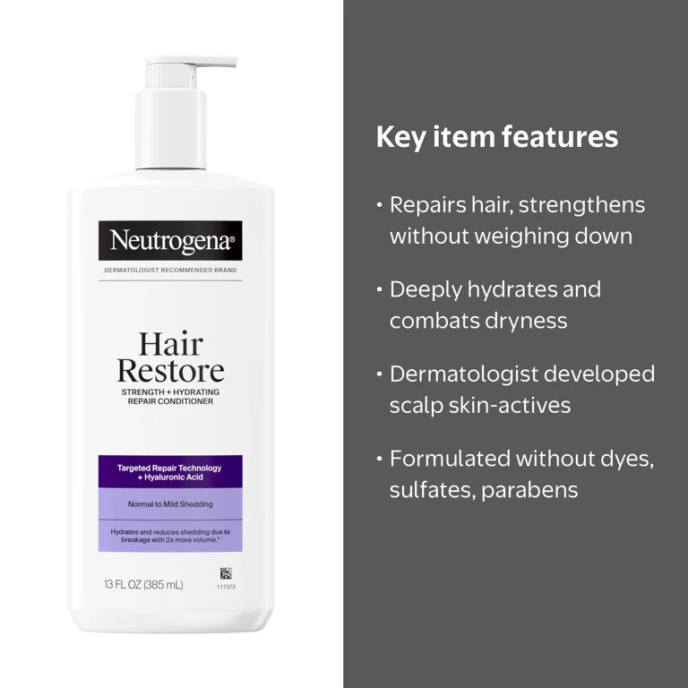 Neutrogena Hair Restore Conditioner, 13 fl oz | Walmart (US)