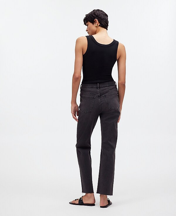 The '90s Straight Crop Jean | Madewell