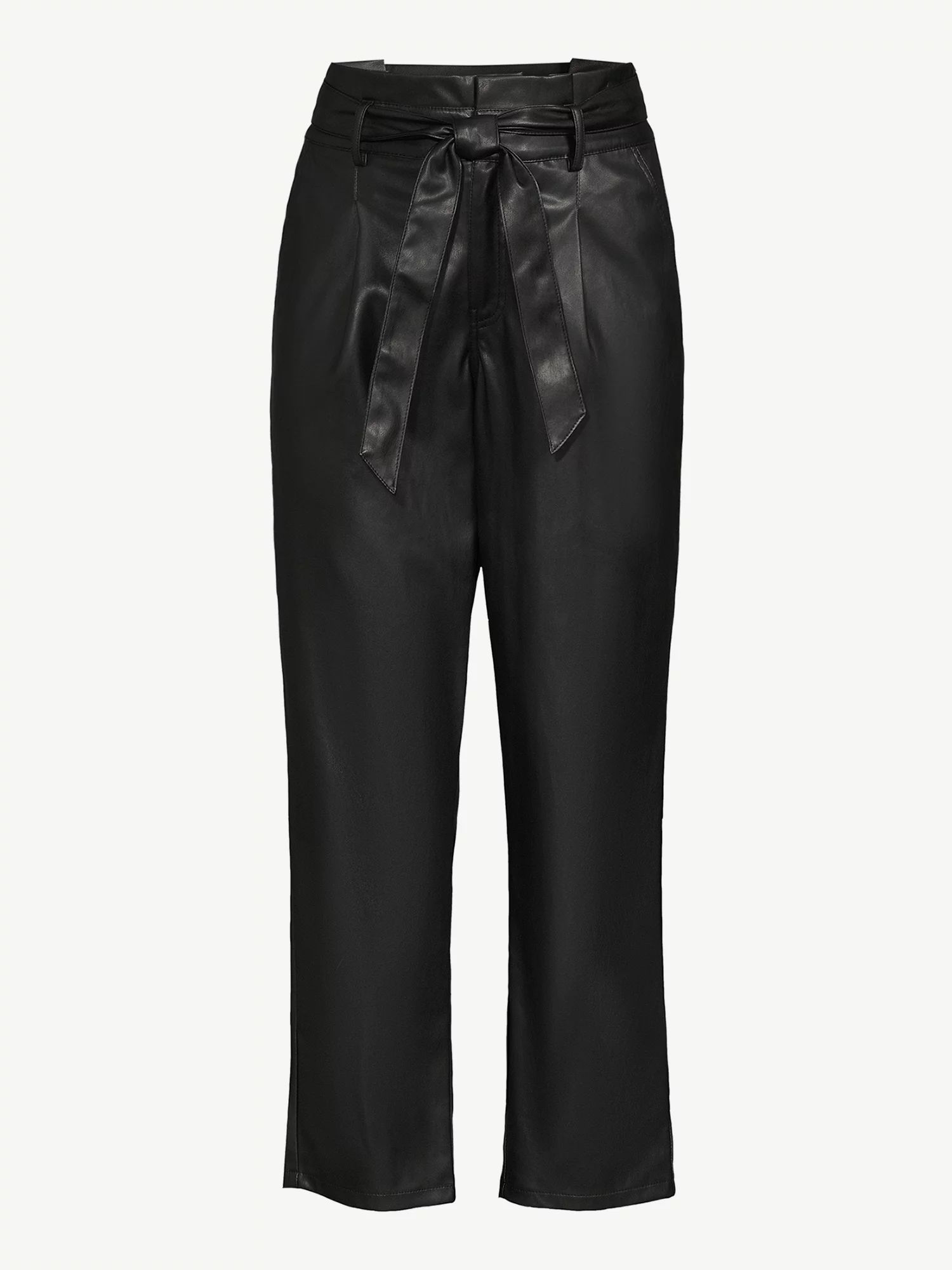 Sofia Jeans by Sofia Vergara Women's Faux Leather Pants - Walmart.com | Walmart (US)