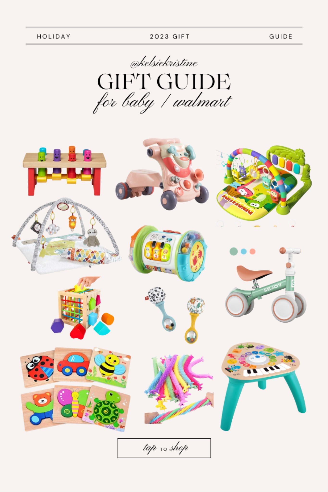 Gift guide for baby / Walmart / baby gifts / gifts for baby 

#LTKGiftGuide #LTKbaby #LTKCyberWeek