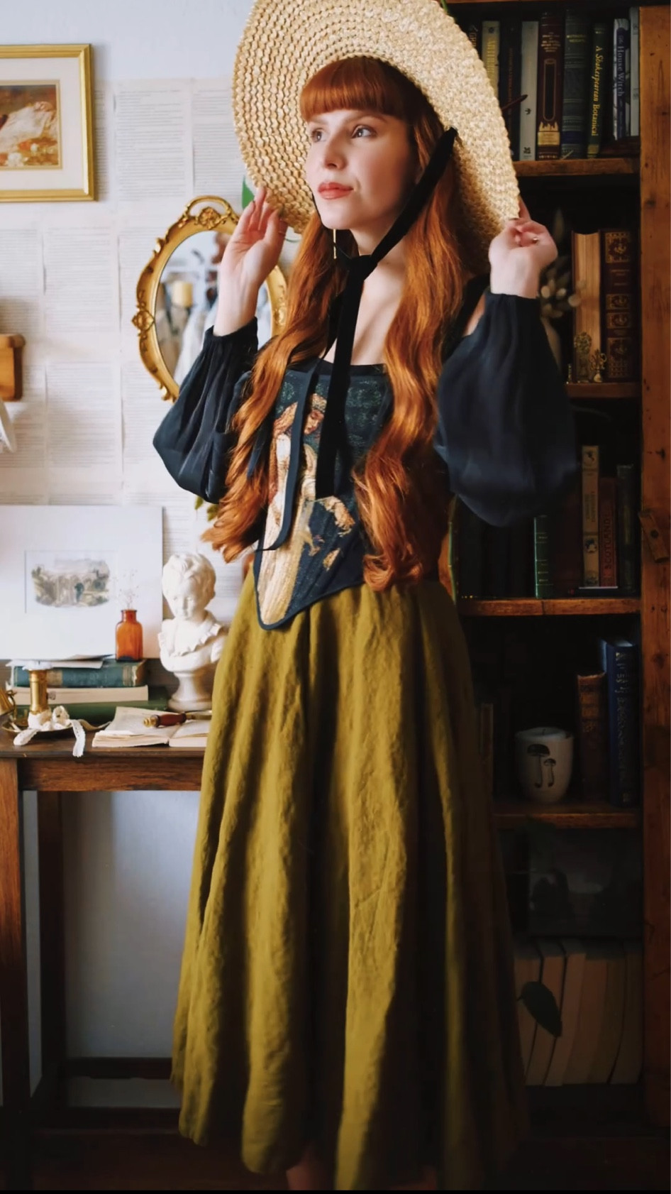 Outfit details ✨ A renaissance / dark cottagecore inspired outfit with corset and hat! ✨

#LTKFestival #LTKstyletip #LTKfindsunder100