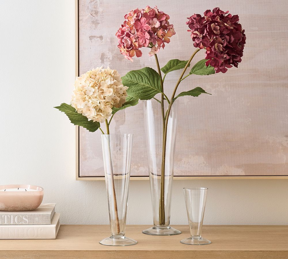 Bedford Footed Glass Vase | Pottery Barn (US)